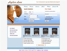 Tablet Screenshot of agelesslove.cb.agematch.com